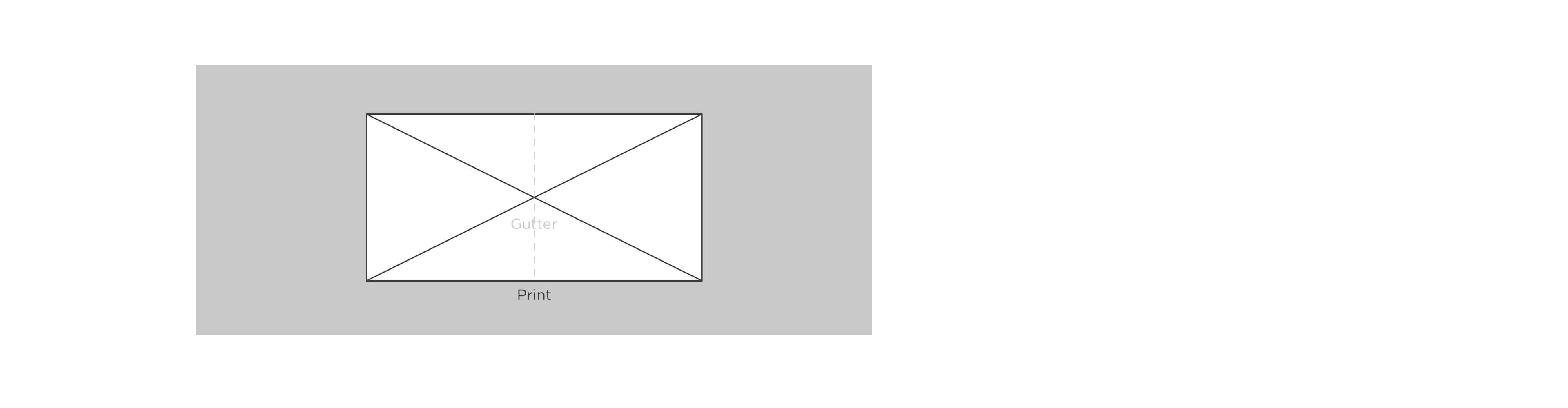 graphic showing flush mounting