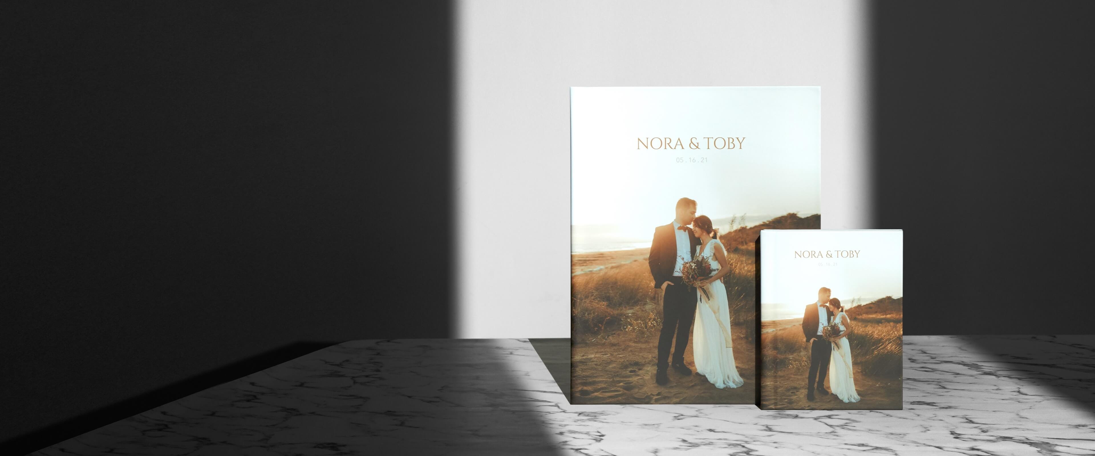 Flush Mount Album with different cover