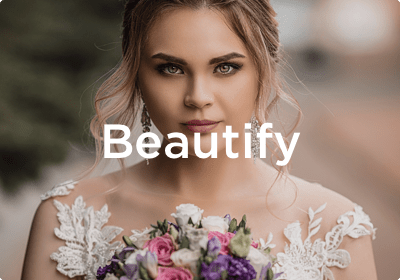 beautify preset is used to beautify faces