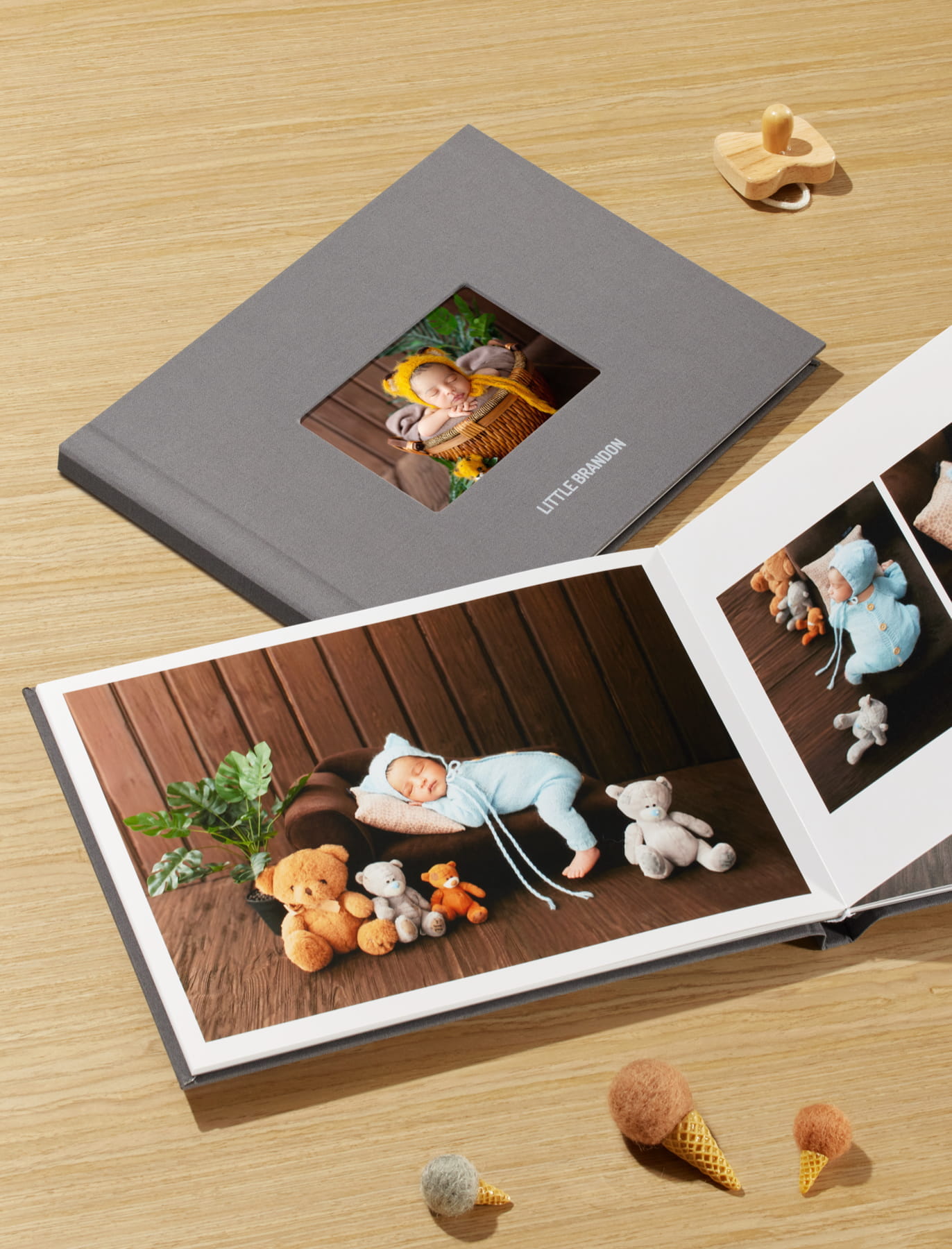 Layflat Photo Book | We Use Real Photo, Not Press Paper