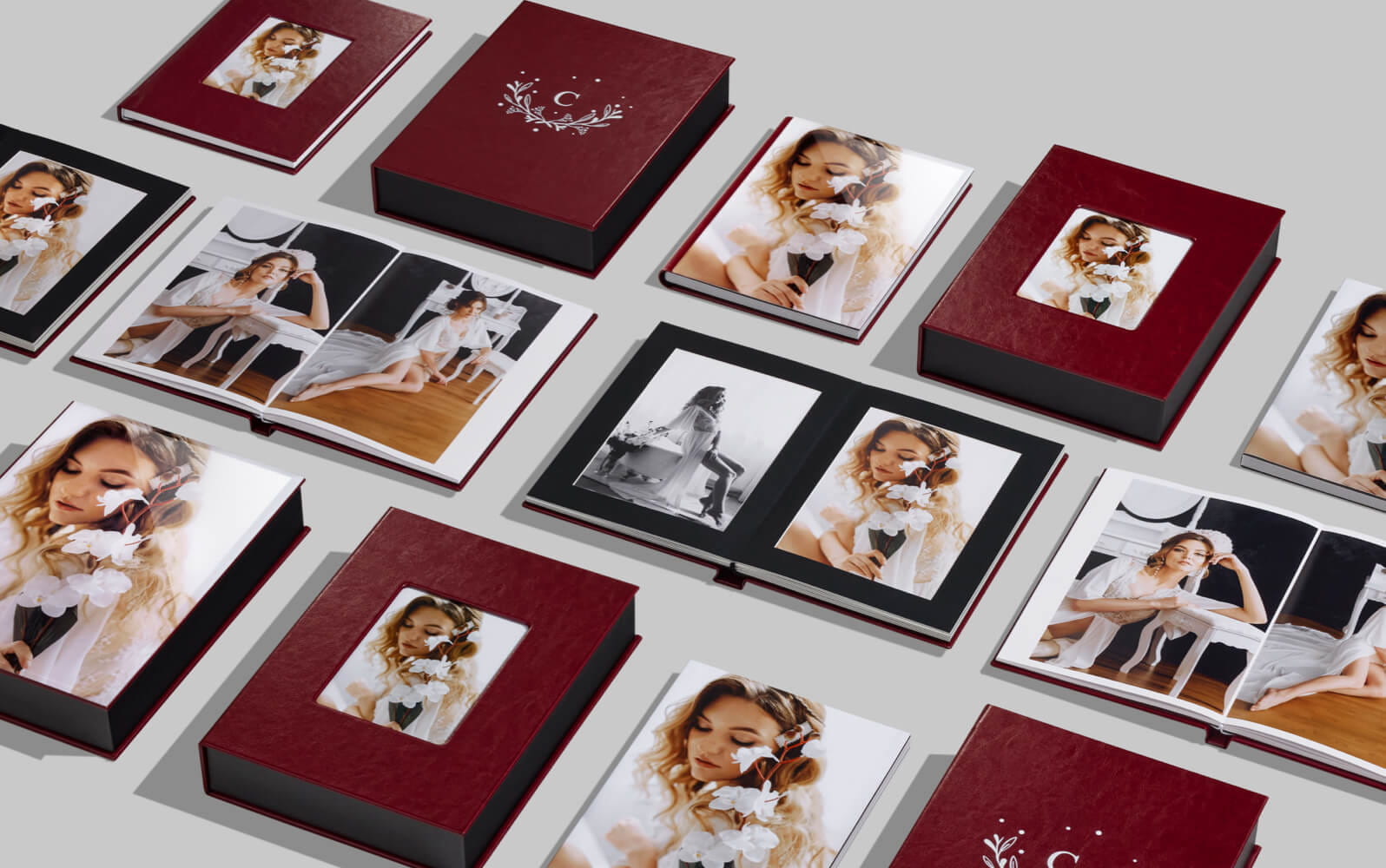 Presentation Box Album Set | 2-In-1 Photo Album Box Set